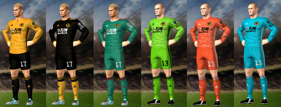 Wolverhampton uniforme best sale dream league soccer