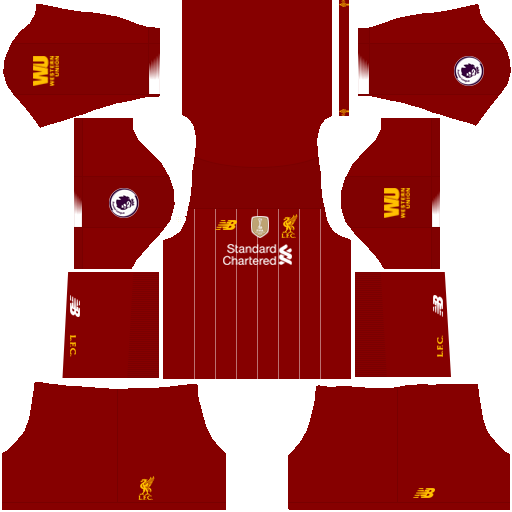 Liverpool Dream League Fussball Kit